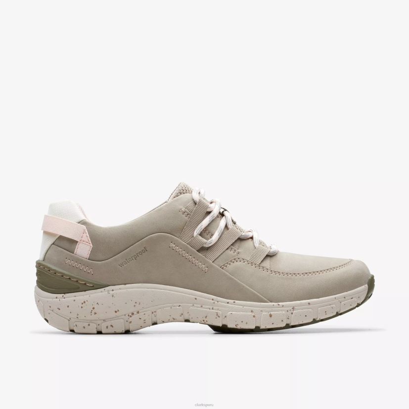 HZVP343 rango de onda nubuck de piedra Clarks