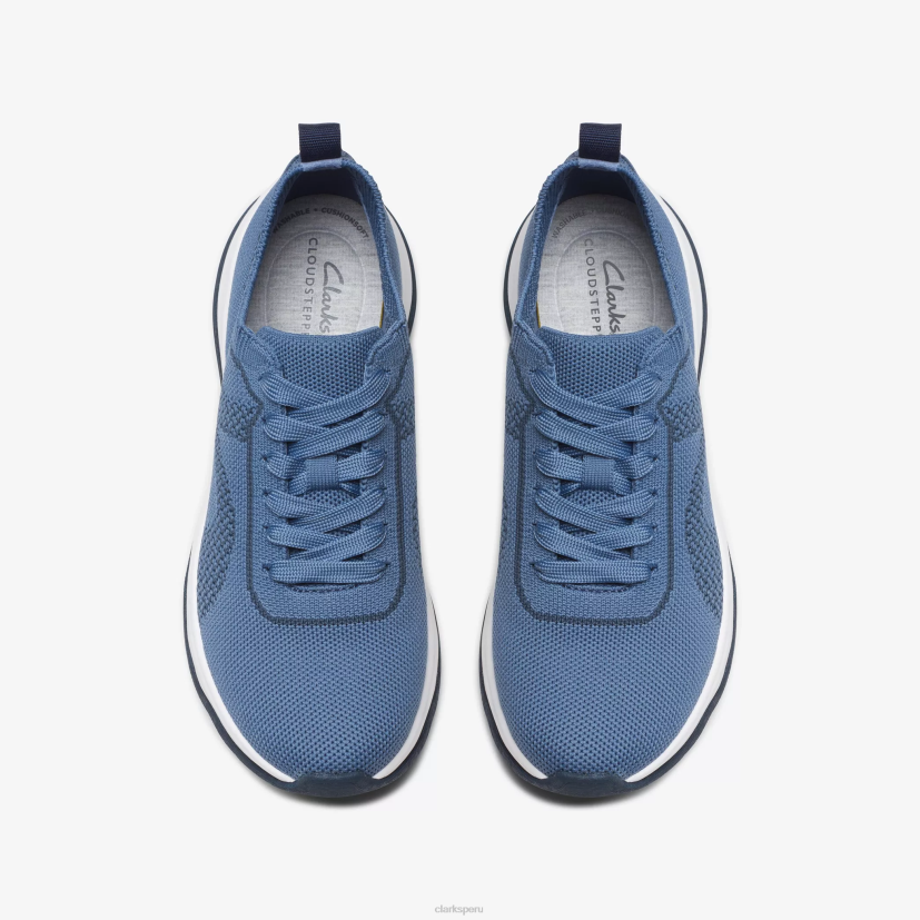HZVP351 empate del circuito punto azul denim Clarks