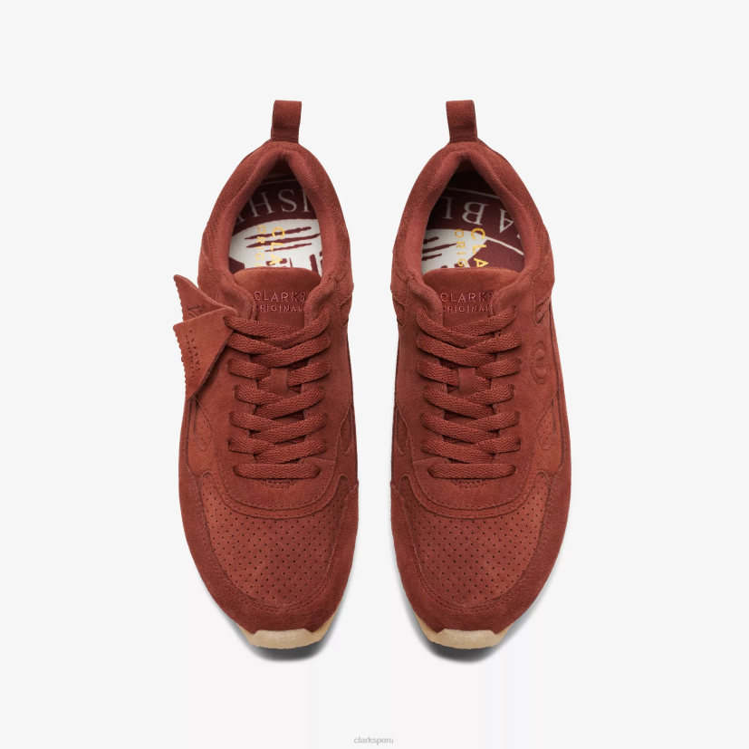 HZVP352 Calle 8 Lockhill borgoña Clarks