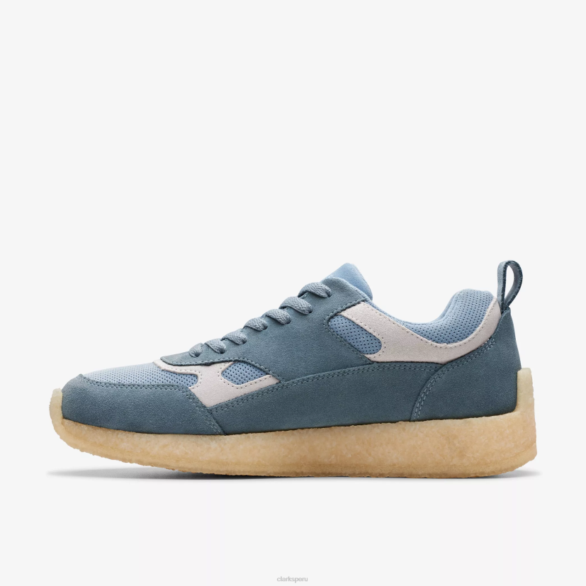 HZVP355 Calle 8 Lockhill combinación gris azul Clarks