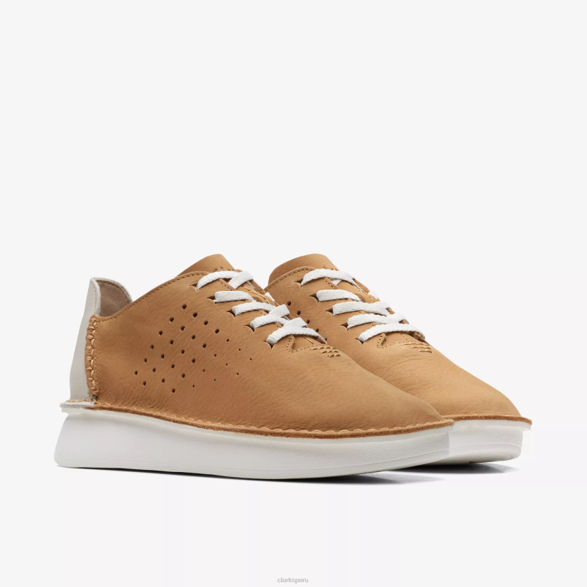 HZVP361 grabado velhill combinación de bronceado claro Clarks