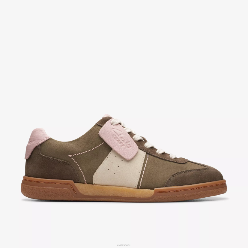 HZVP362 partido de artesanía lo combinación de oliva Clarks