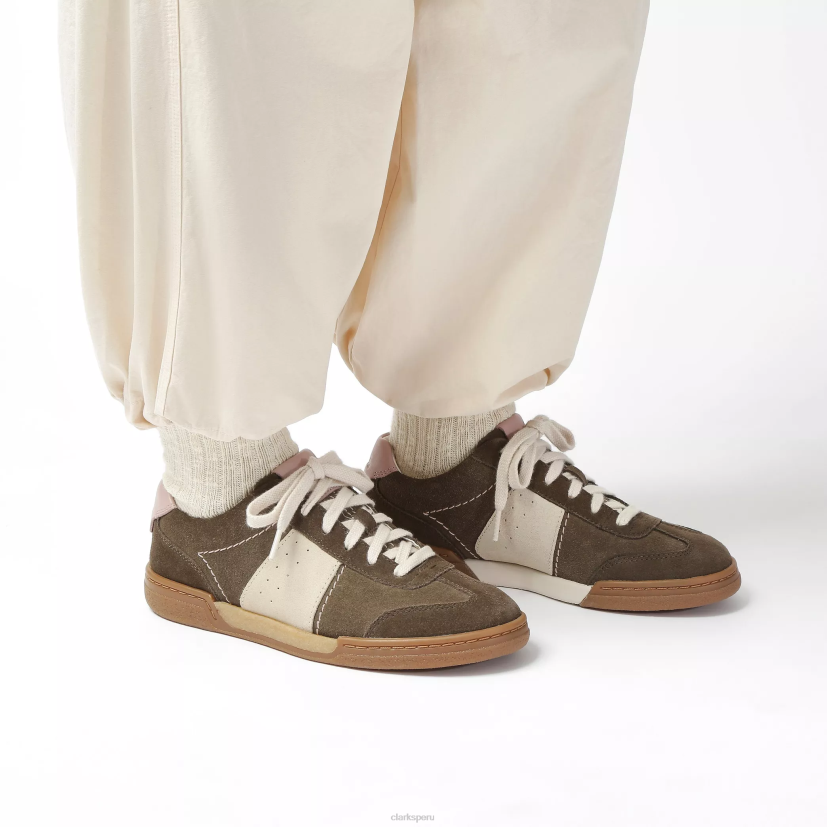 HZVP362 partido de artesanía lo combinación de oliva Clarks