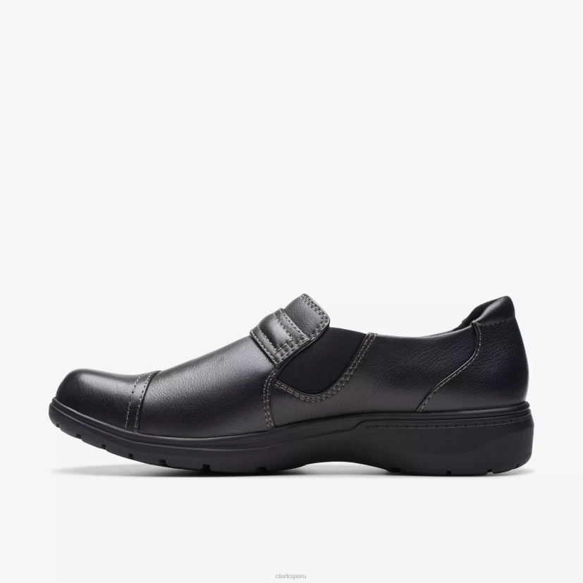 HZVP551 perla carleigh cuero negro Clarks