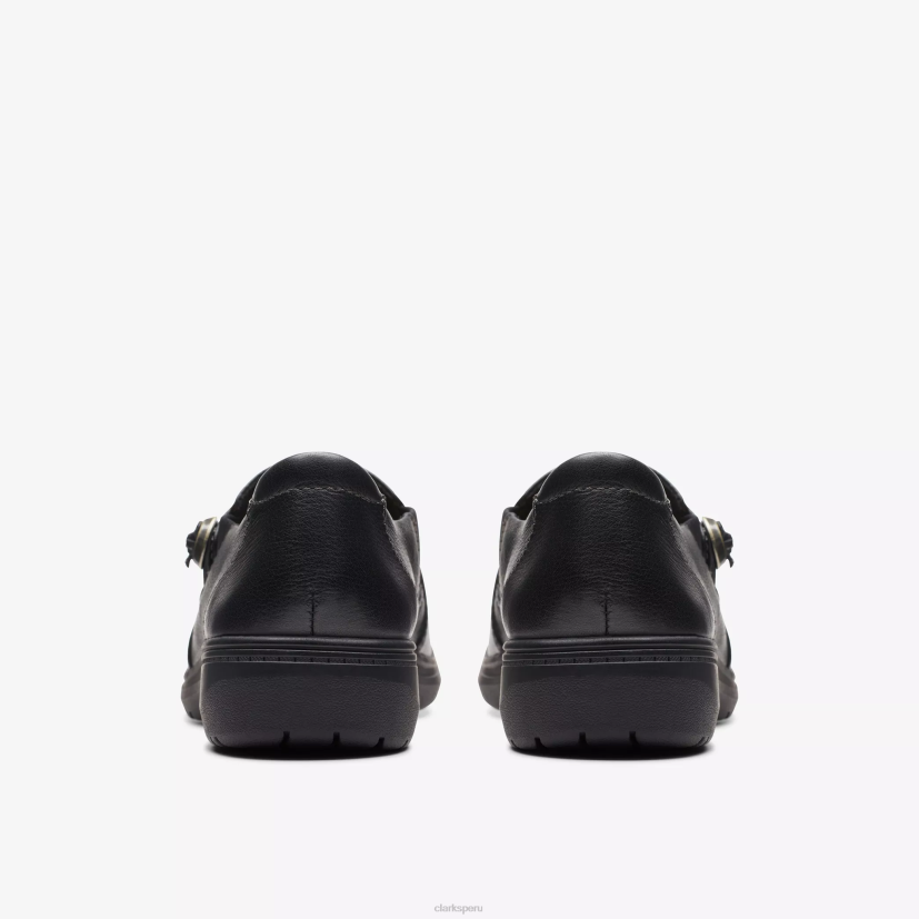 HZVP551 perla carleigh cuero negro Clarks