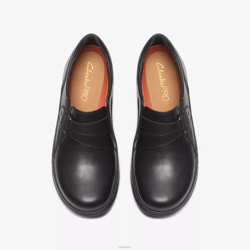 HZVP553 clarks pro cielo cuero negro Clarks
