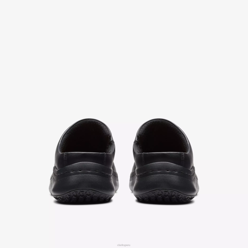 HZVP556 zuecos clarks pro cuero negro Clarks