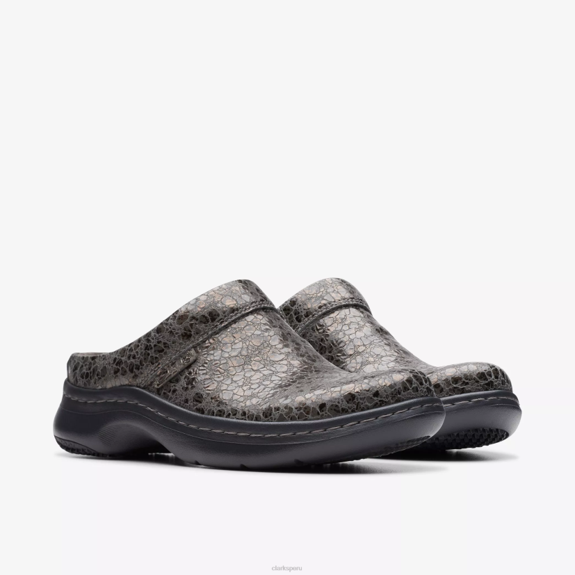 HZVP557 zuecos clarks pro pistola de metal Clarks