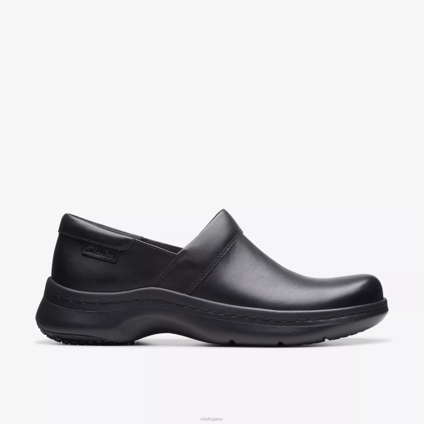 HZVP560 clarks pro joya cuero negro Clarks