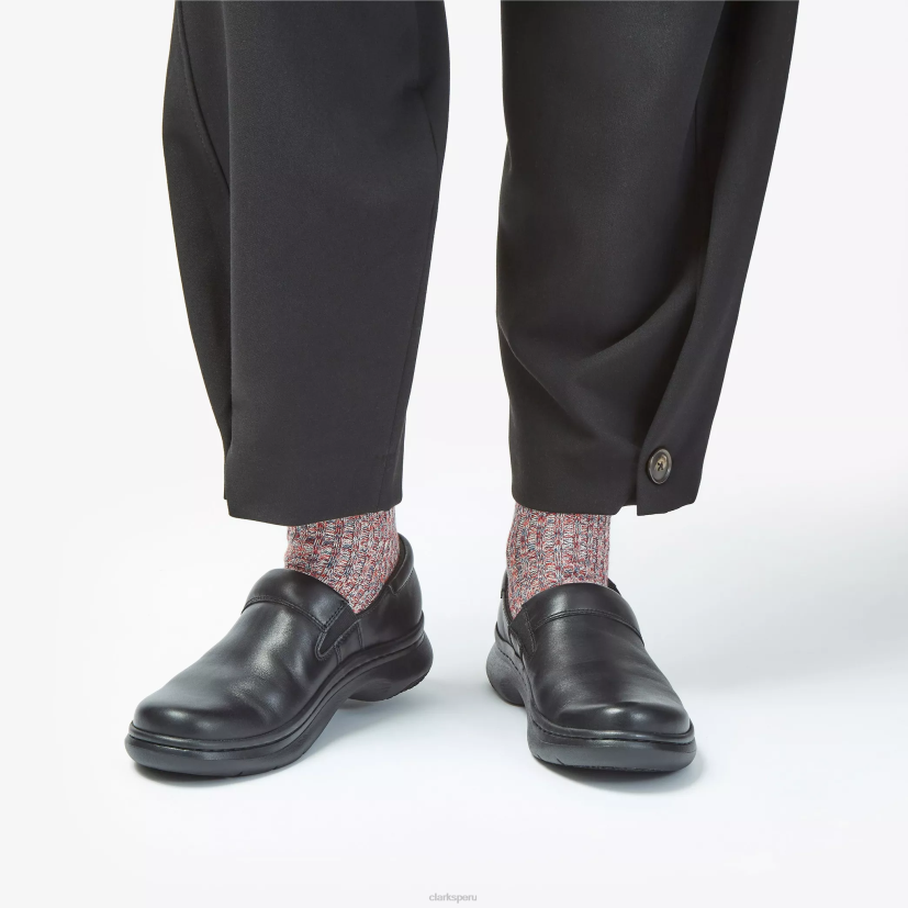 HZVP560 clarks pro joya cuero negro Clarks