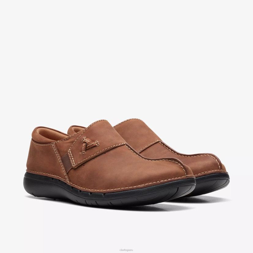 HZVP566 avenida un bucle bronceado oscuro Clarks