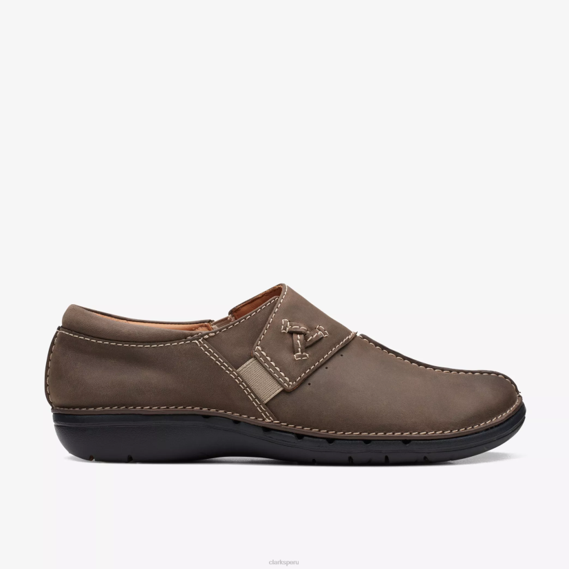 HZVP567 avenida un bucle gris pardo Clarks