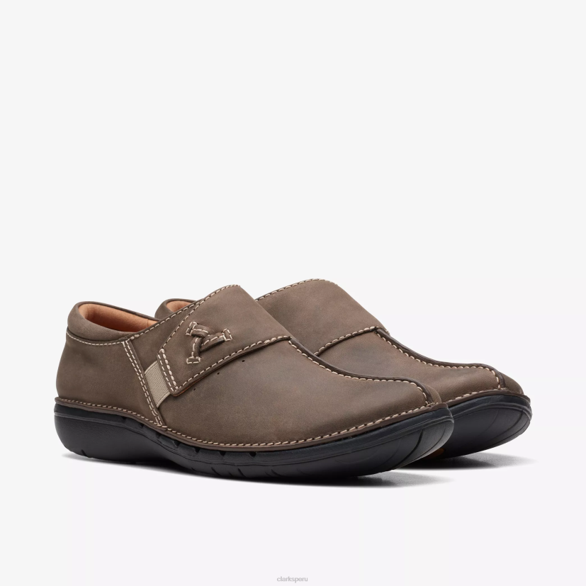 HZVP567 avenida un bucle gris pardo Clarks
