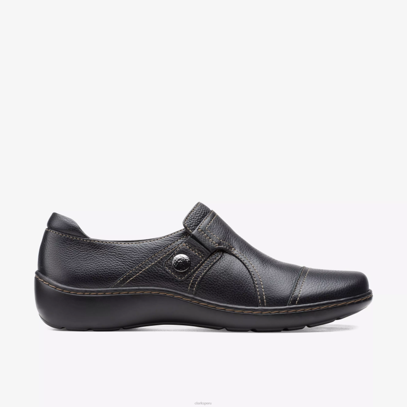 HZVP568 amapola negro caído Clarks