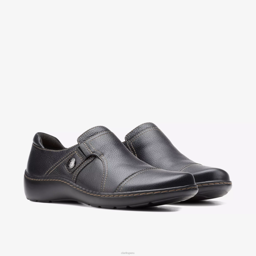 HZVP568 amapola negro caído Clarks