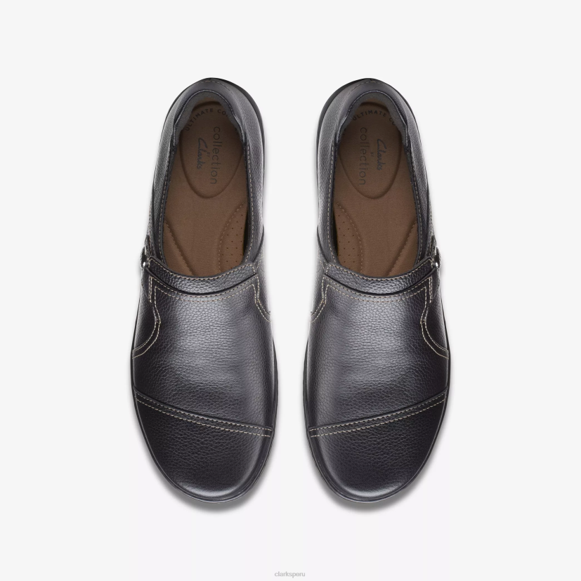 HZVP568 amapola negro caído Clarks