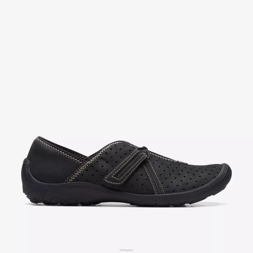HZVP569 braley fiana cuero negro Clarks
