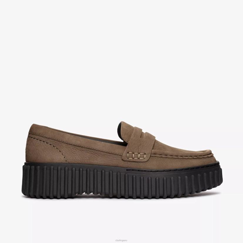 HZVP191 centavo torhill nubuck oliva oscuro Clarks