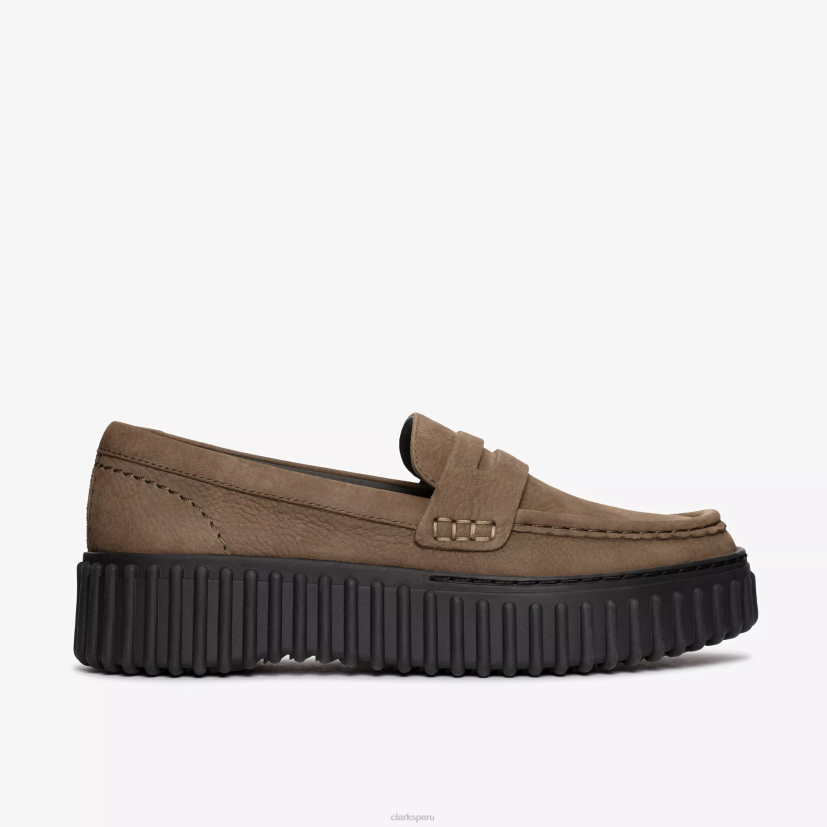 HZVP191 centavo torhill nubuck oliva oscuro Clarks