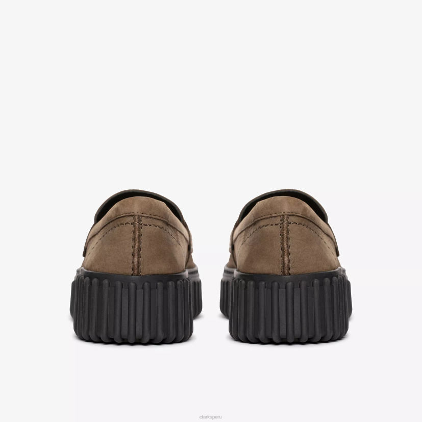 HZVP191 centavo torhill nubuck oliva oscuro Clarks