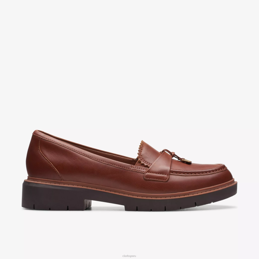 HZVP194 bella westlynn cuero marrón Clarks