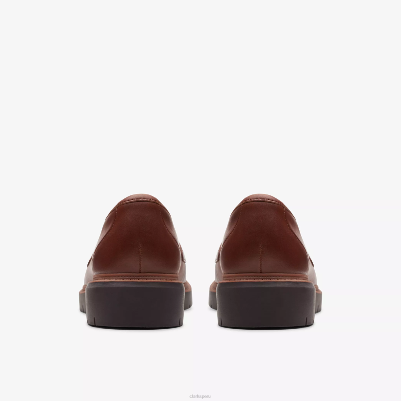 HZVP194 bella westlynn cuero marrón Clarks