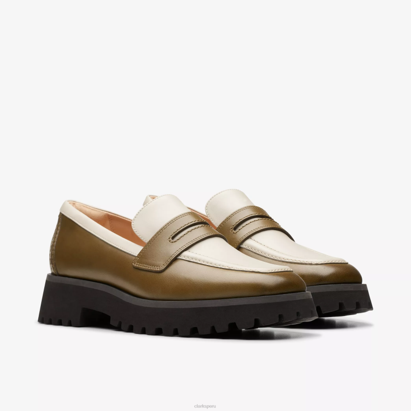 HZVP199 mantente así borde combinación de oliva Clarks