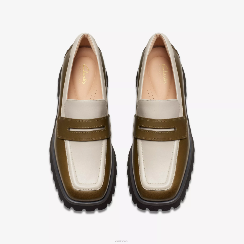 HZVP199 mantente así borde combinación de oliva Clarks