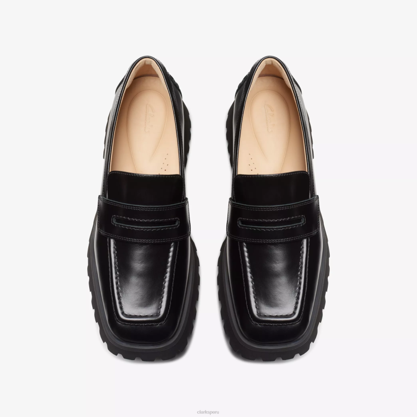 HZVP200 mantente así borde cuero negro Clarks