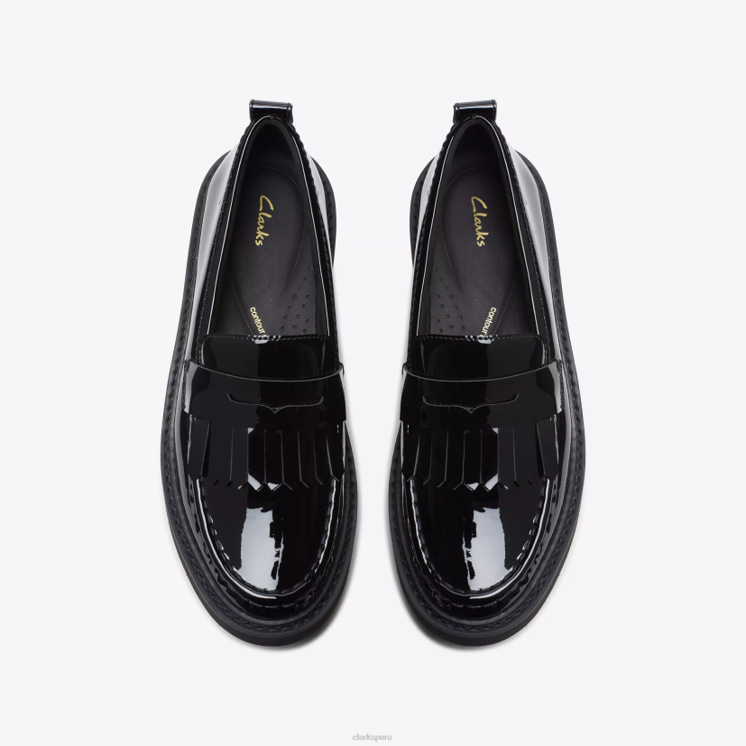 HZVP207 mocasín orianna charol negro Clarks