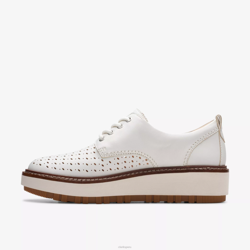 HZVP212 movimiento orianna cuero blanco roto Clarks