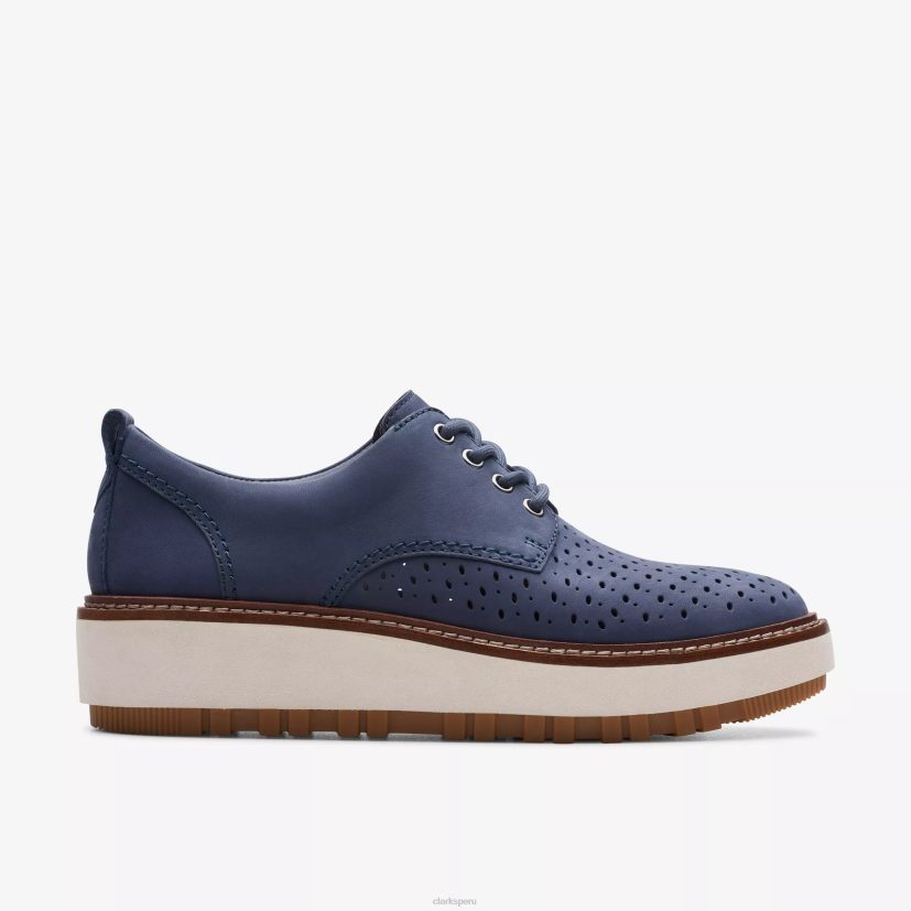 HZVP213 movimiento orianna nubuck azul marino Clarks