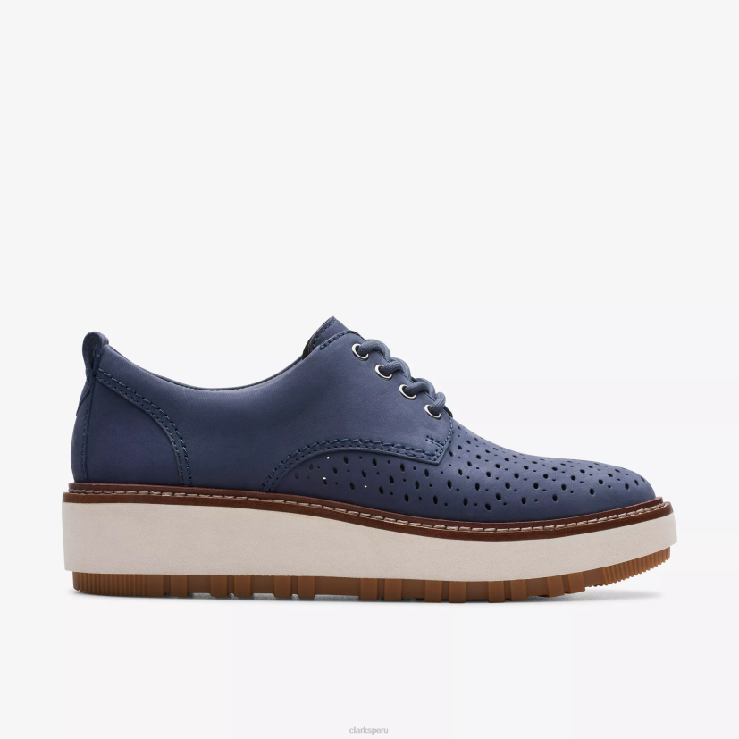 HZVP213 movimiento orianna nubuck azul marino Clarks