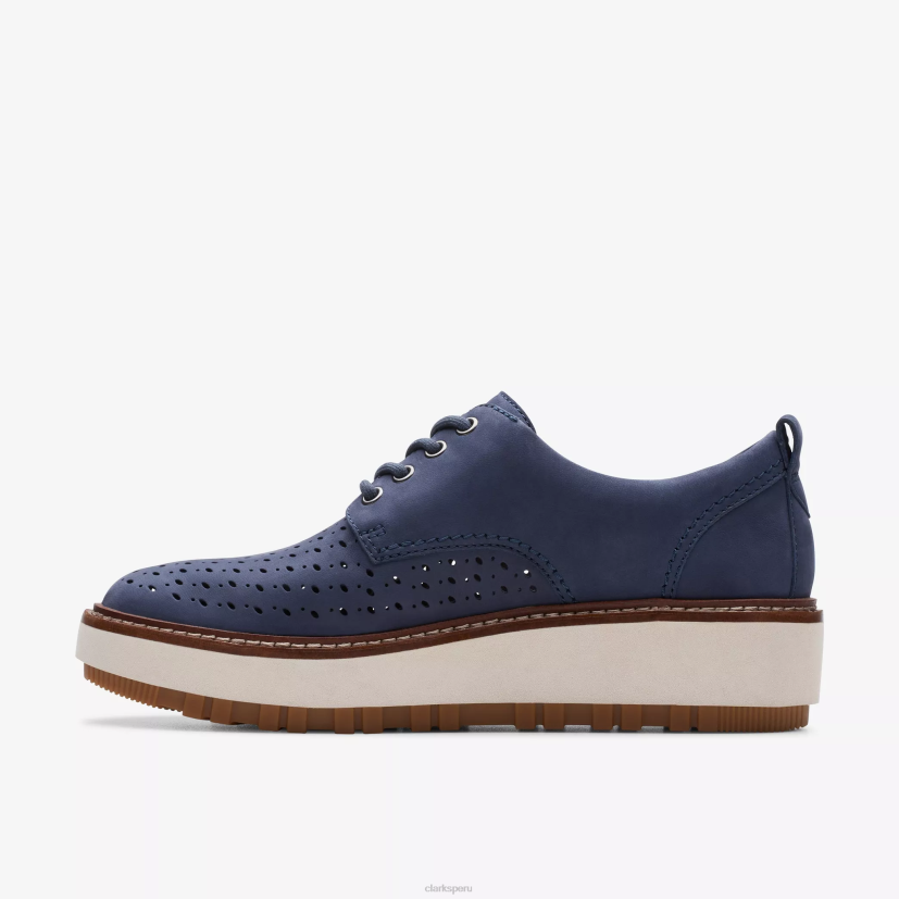 HZVP213 movimiento orianna nubuck azul marino Clarks