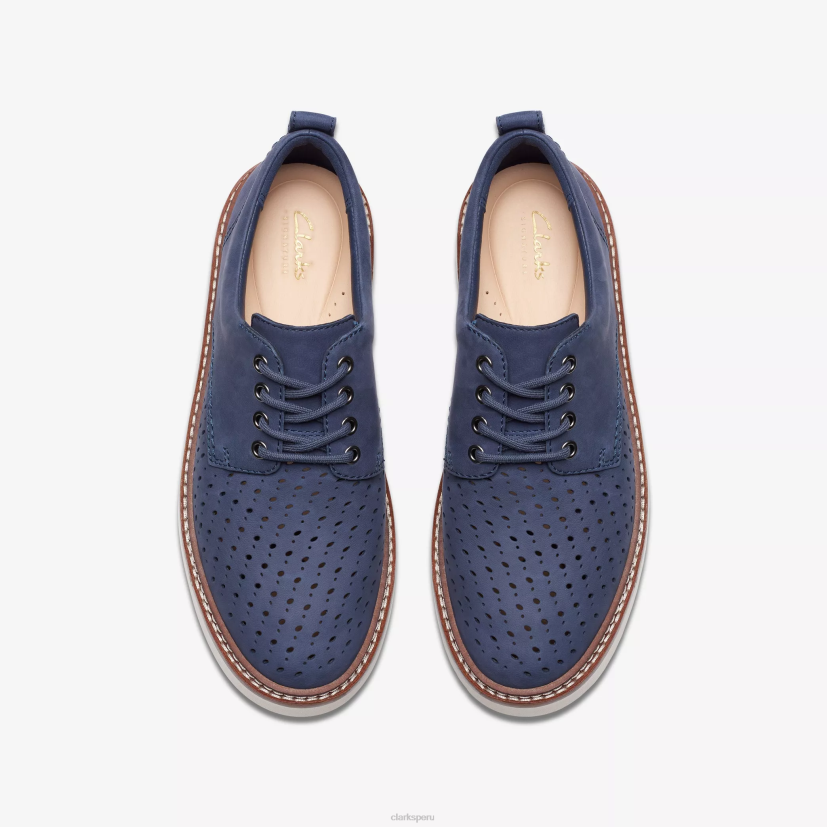 HZVP213 movimiento orianna nubuck azul marino Clarks