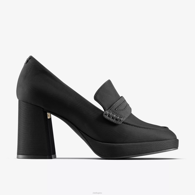 HZVP221 mocasines martine rose mujer 2 textil negro Clarks