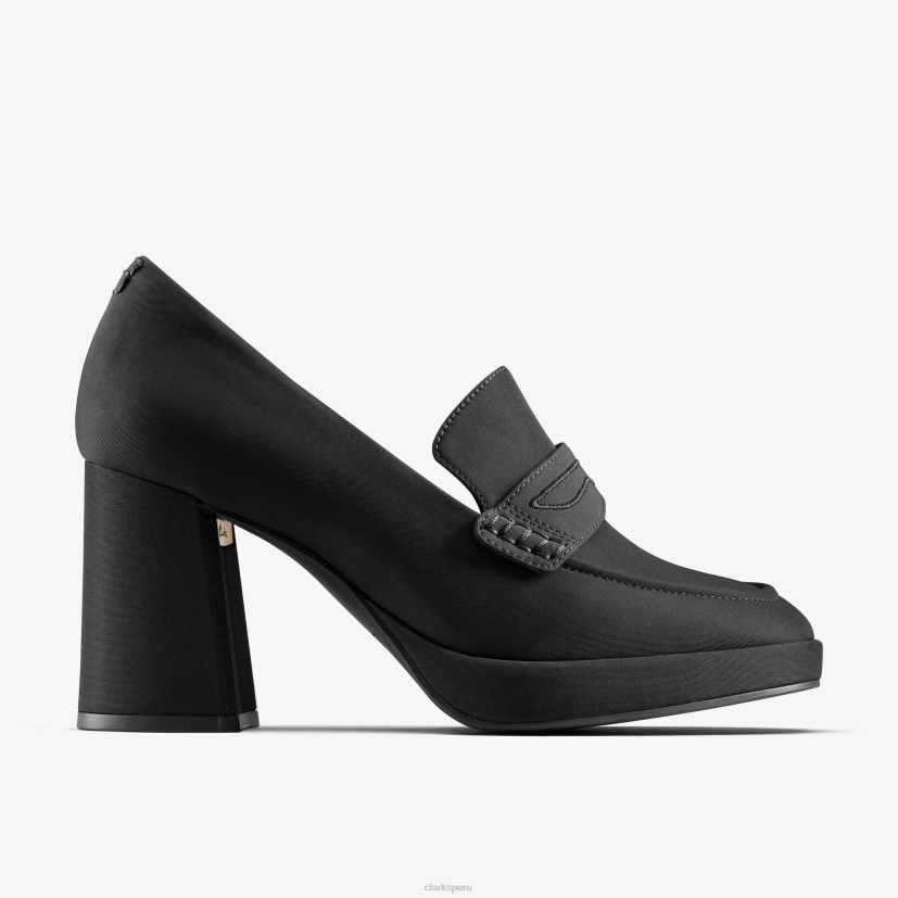 HZVP221 mocasines martine rose mujer 2 textil negro Clarks
