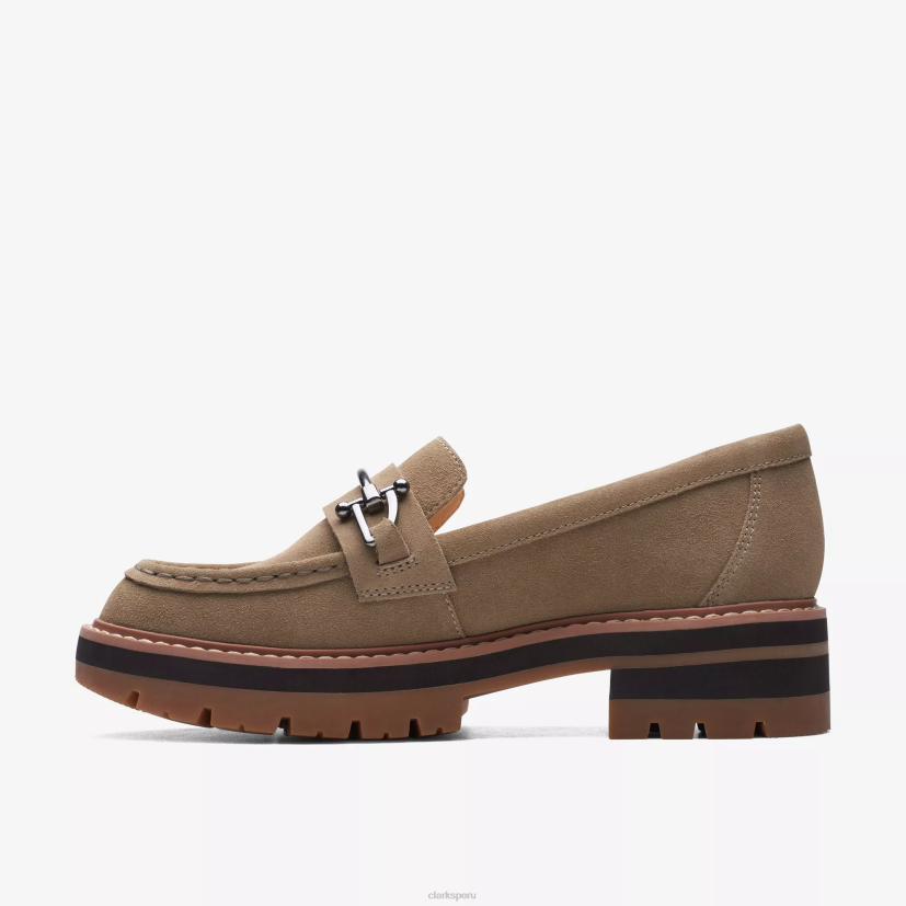 HZVP223 orianna poco gamuza arena oscura Clarks