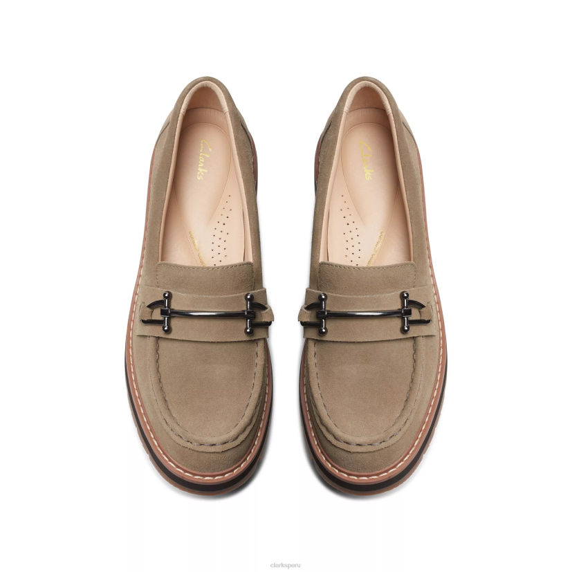 HZVP223 orianna poco gamuza arena oscura Clarks