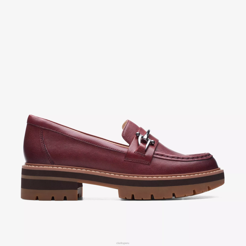 HZVP224 orianna poco cuero burdeos Clarks