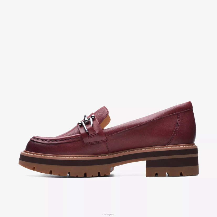 HZVP224 orianna poco cuero burdeos Clarks