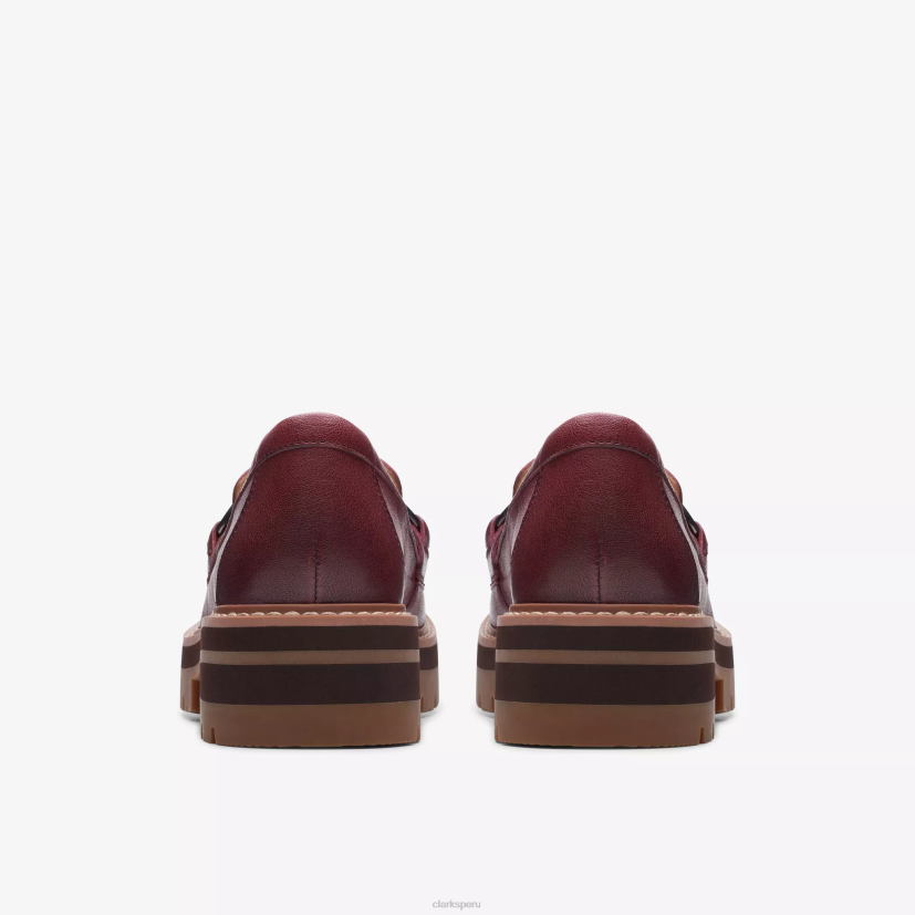 HZVP224 orianna poco cuero burdeos Clarks