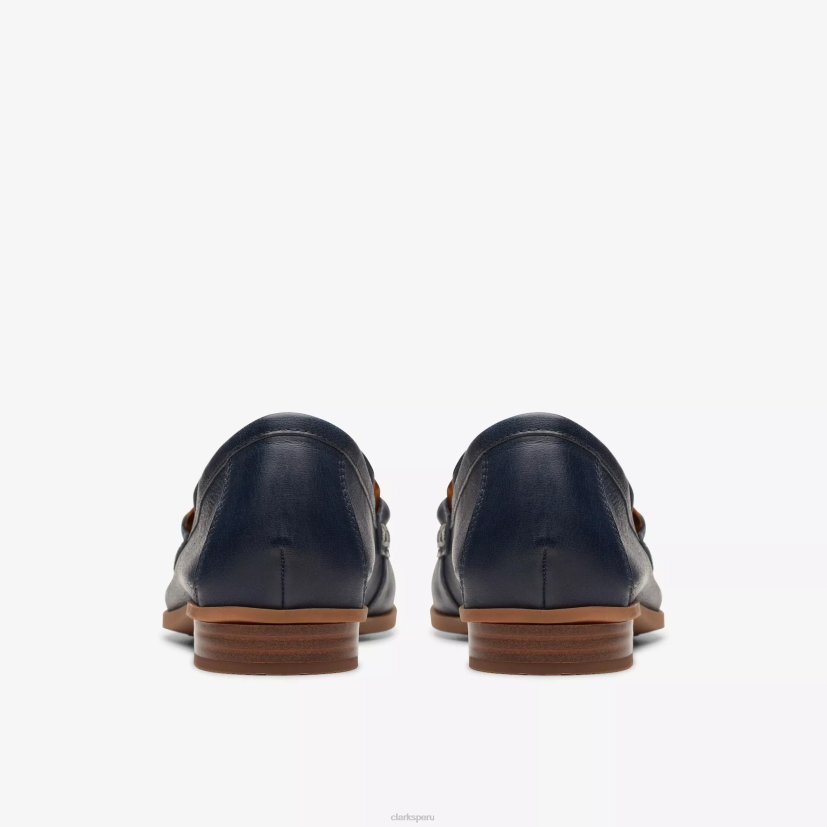 HZVP225 sarafina iris cuero azul marino Clarks