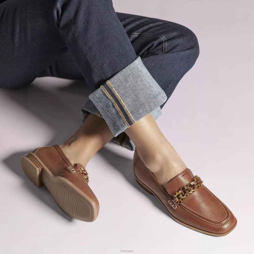 HZVP229 sarafina iris cuero marrón Clarks