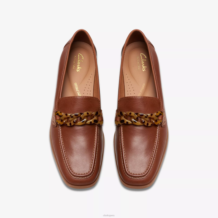 HZVP229 sarafina iris cuero marrón Clarks