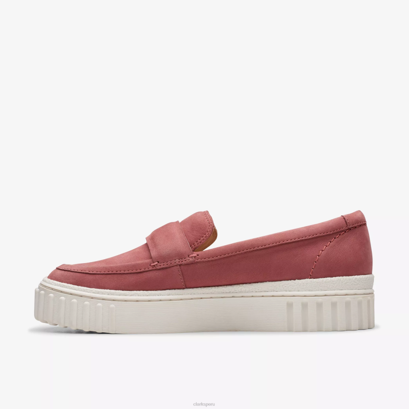 HZVP231 cala mayhill nubuck rosa polvoriento Clarks