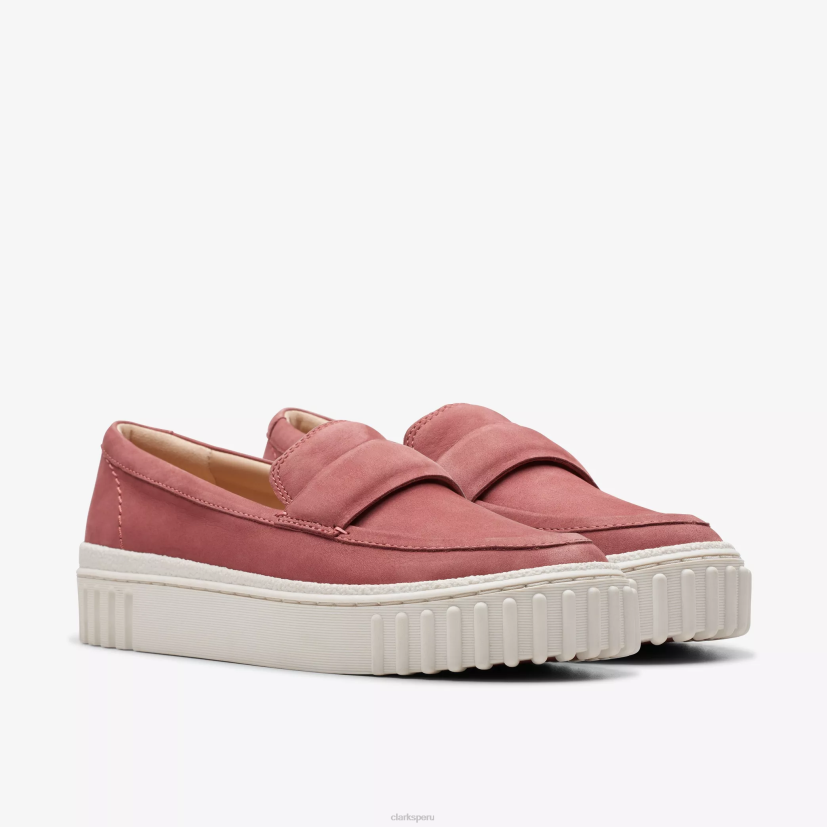 HZVP231 cala mayhill nubuck rosa polvoriento Clarks