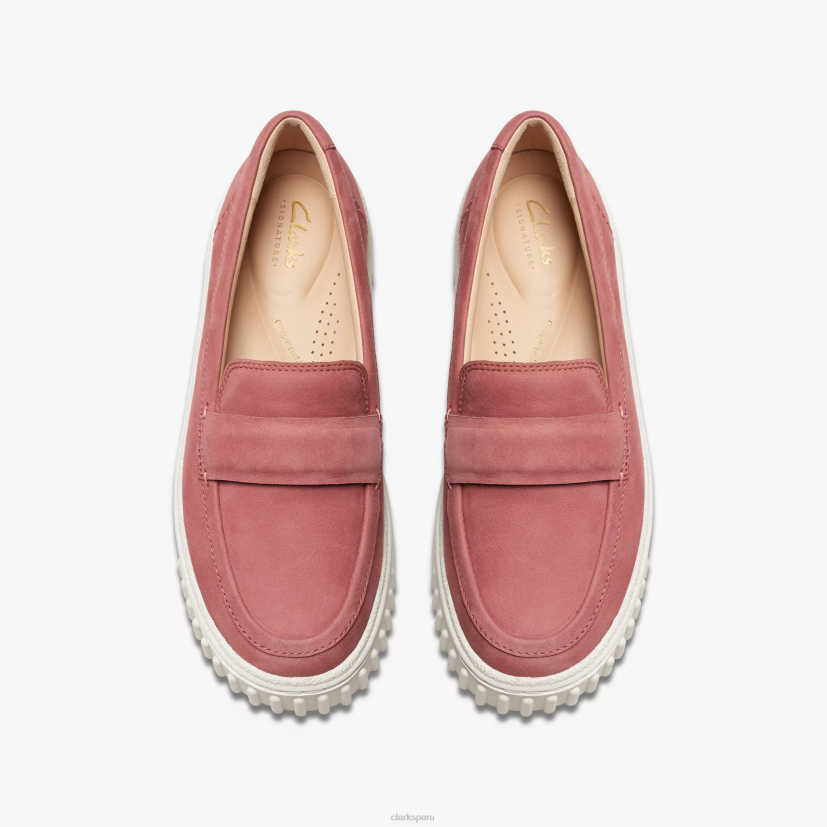 HZVP231 cala mayhill nubuck rosa polvoriento Clarks