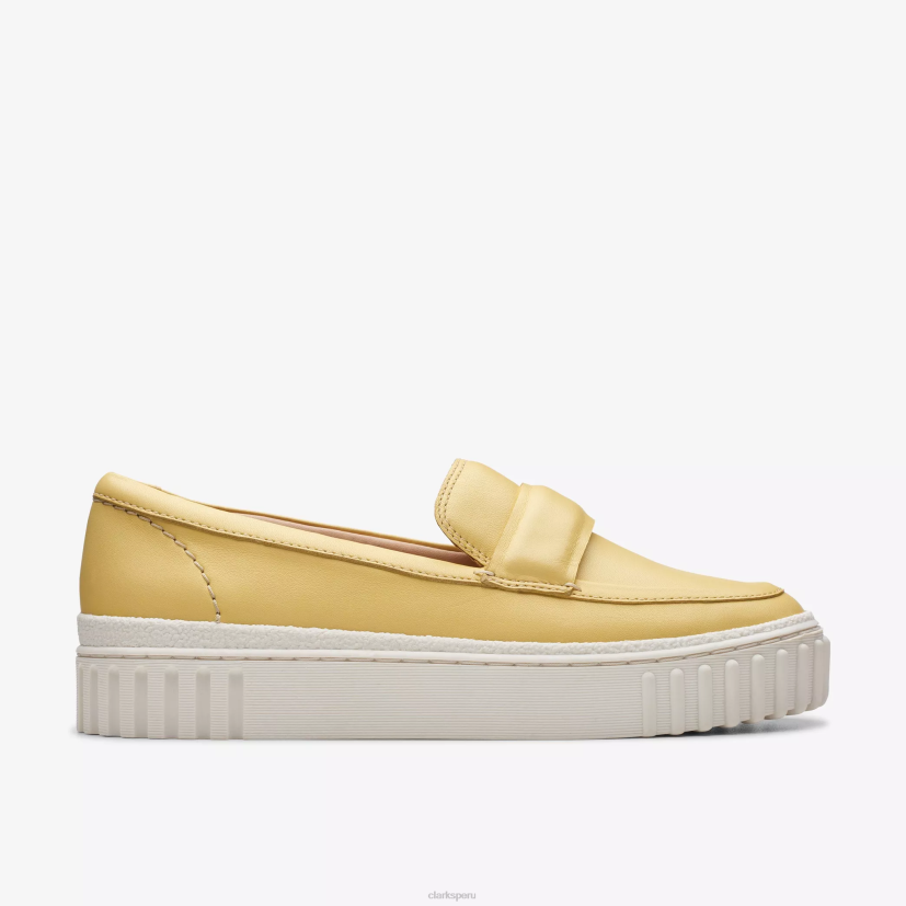 HZVP232 cala mayhill cuero amarillo Clarks