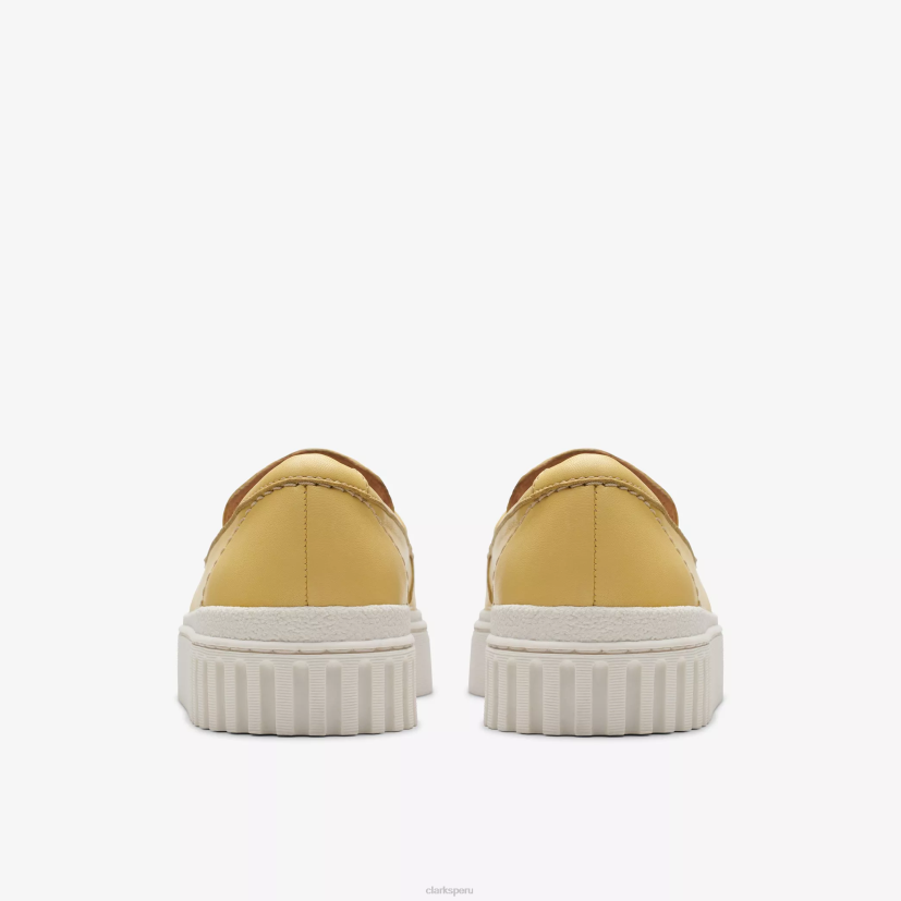 HZVP232 cala mayhill cuero amarillo Clarks